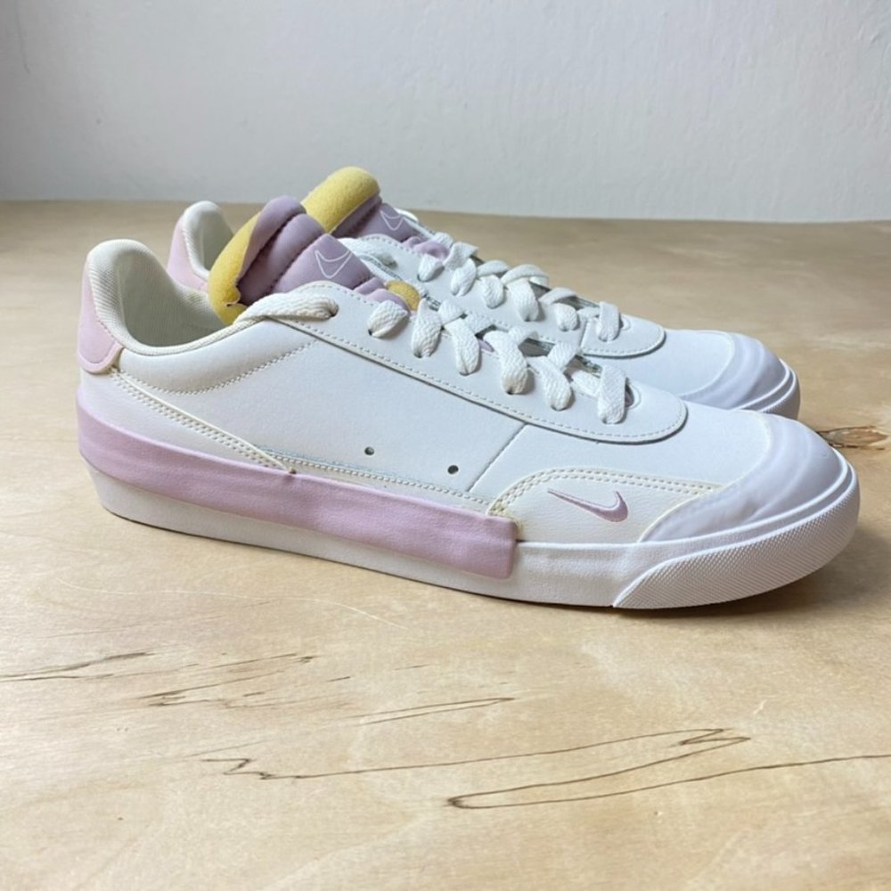 Nike Drop Type Premium GS Size 7Y/ W8.5 White Iced Lilac Shoes NEW CQ4383-103